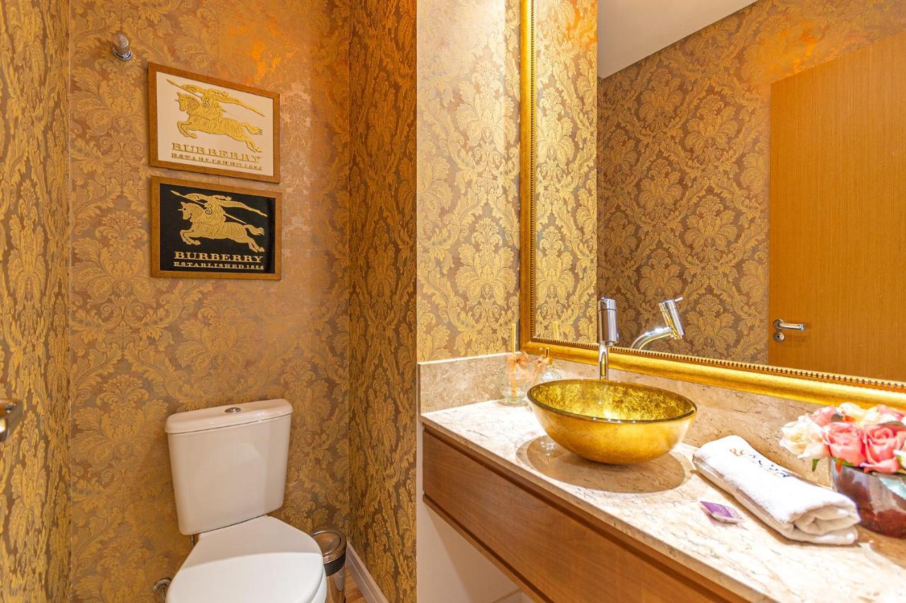 Apartmán Rosa Apartamento Luxo No Centro Gramado Exteriér fotografie