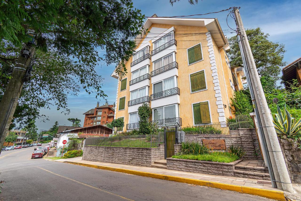 Apartmán Rosa Apartamento Luxo No Centro Gramado Exteriér fotografie